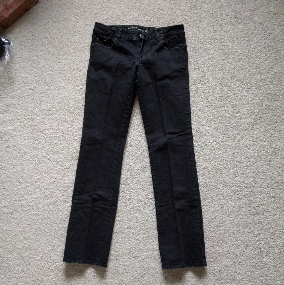 American Eagle Straight Stretch Jeans, size 8